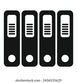 Folder laboratory research icon simple vector. Equipment study. Element quality