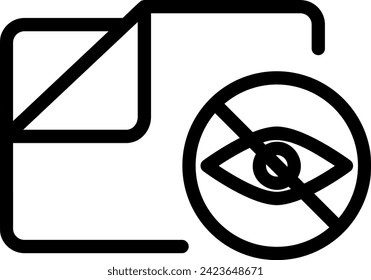 folder line icon illustration vector