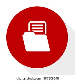 folder paper icon