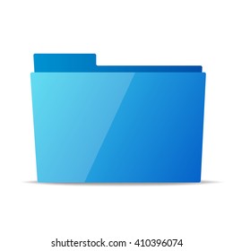 folder for papers. vector illustration
