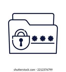 folder and password cyber security