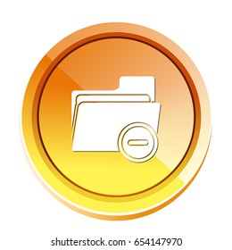 folder remove icon