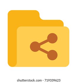 Folder share icon