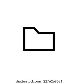 folder sign symbol, vector illustration