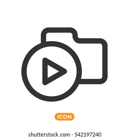 Folder Status Vector Icon