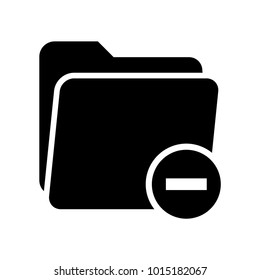 folder and symbol icon