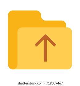 Folder upload icon 