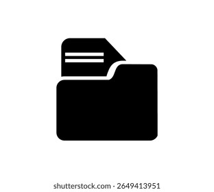 Pictogram voor het uploaden van mappen. Uploaden naar bestand pictogram teken vector ontwerp en illustratie.


