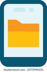 folder vector design icon for download. Eps