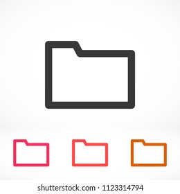 Folder Vector icon