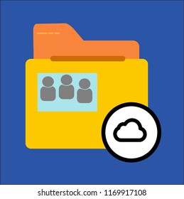 FOLDER VECTOR ICON