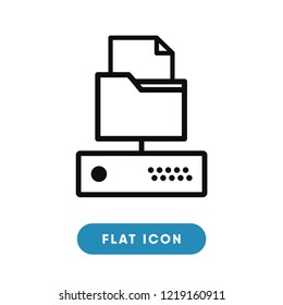 Folder vector icon