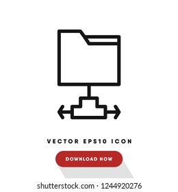 Folder vector icon