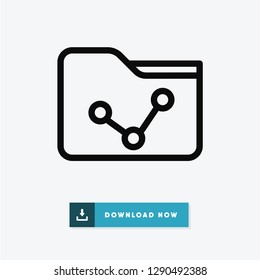 Folder vector icon