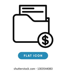 Folder vector icon