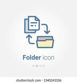 folder vector icon