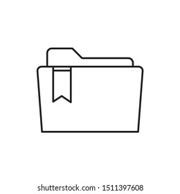 Folder vector, folder, vector icon