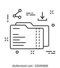 Folder Vector Icon