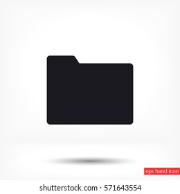 Folder vector icon