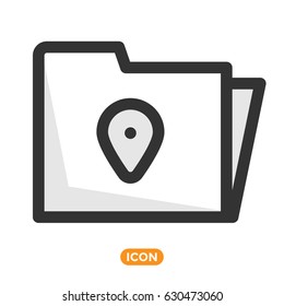 Folder Vector Icon 
