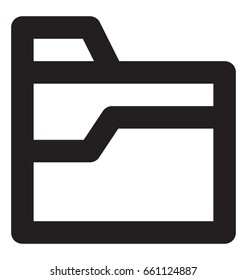 Folder Vector Icon