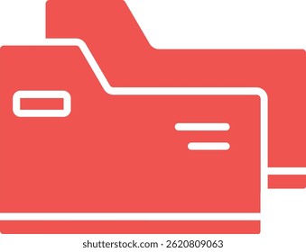 Folder vector icon. Can be used for printing, mobile and web applications.