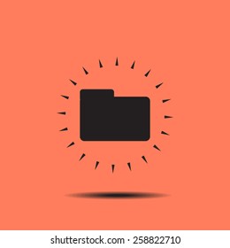 Folder Vector Icon Design