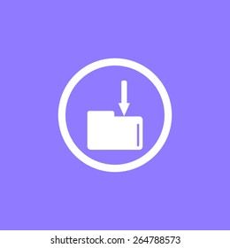 Folder Vector Icon Design