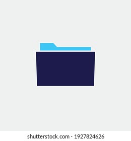 folder vector icon digital file storage