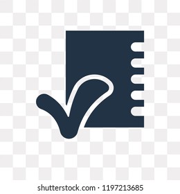 Folder vector icon isolated on transparent background, Folder transparency concept can be used web and mobile