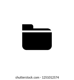 folder vector icon. folder sign on white background. folder icon for web and app