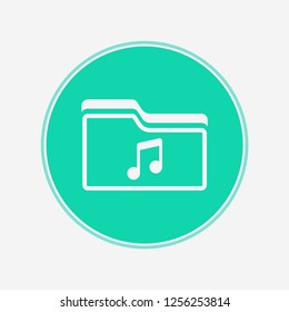Folder vector icon sign symbol