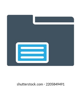 Folder Vector Icon which is suitable for commercial work and easily modify or edit it

