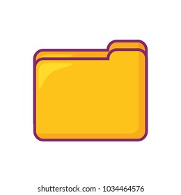 folder vector illustration
