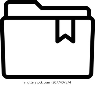 folder vector illustration isolated on a transparent background . colour vector icons for concept or web graphics.