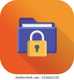 folder Vector illustration on a transparent background.Premium quality symmbols.Vector line flat icon for concept and graphic design.

