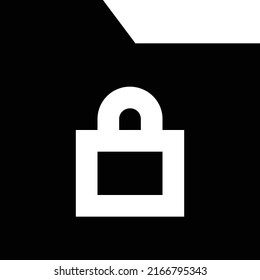 Folder Vector illustration on a transparent background.Premium quality symbols.Glyphs vector icon for concept and graphic design.
