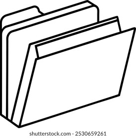 Imagem de arte vetorial de pasta
