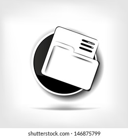 Folder web icon