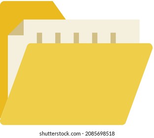 folder-11 icon vector illustration logo style