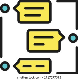 folder,message,mail icon vector illustration flat