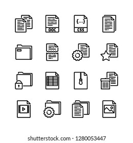 Folders and Files icons