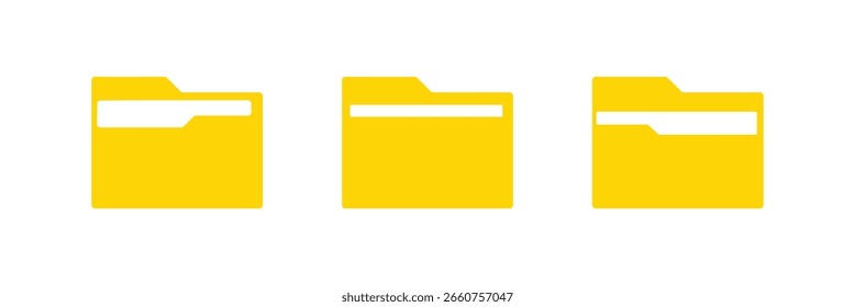 
Icono de carpetas. Carpetas con documentos. Abrir carpeta y cerrar carpeta. Signo de directorio de documentos. Archivo de carpeta de la oficina de datos. Conjunto de carpetas de iconos planos para el diseño de su Sitio web, App, interfaz de usuario. Ilustración vectorial.