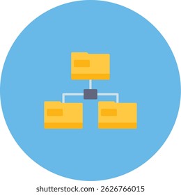 Folders Icon Symbol Art Sign