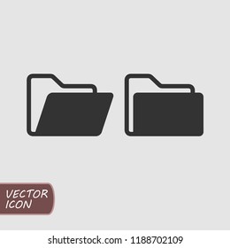 Closed Folder Vector Art Graphics freevector