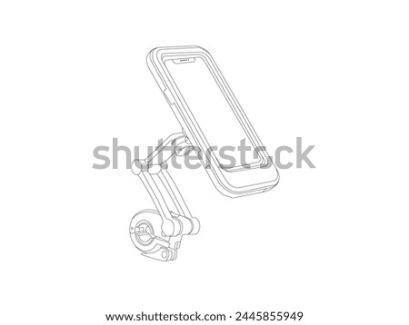 Folding Cell Phone Stand Portable Adjustable Desktop Phone, Mobile phone stands and holders offer users a versatile solution for keeping their devices easily accessible and stable in any environment.