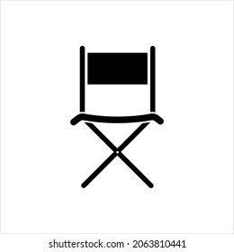 Folding Chair Icon Leg Folding Furniture Stock Vector (Royalty Free ...