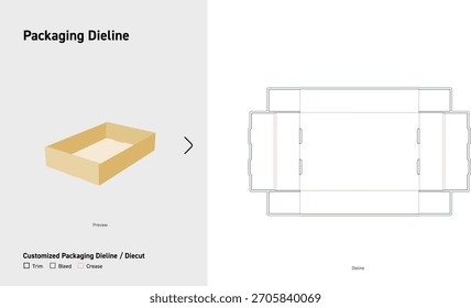 Línea de diálogo de la bandeja de visualización plegable