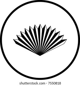 folding fan symbol