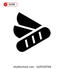 folding knife icon or logo isolated sign symbol vector illustration - high quality black style vector icons
